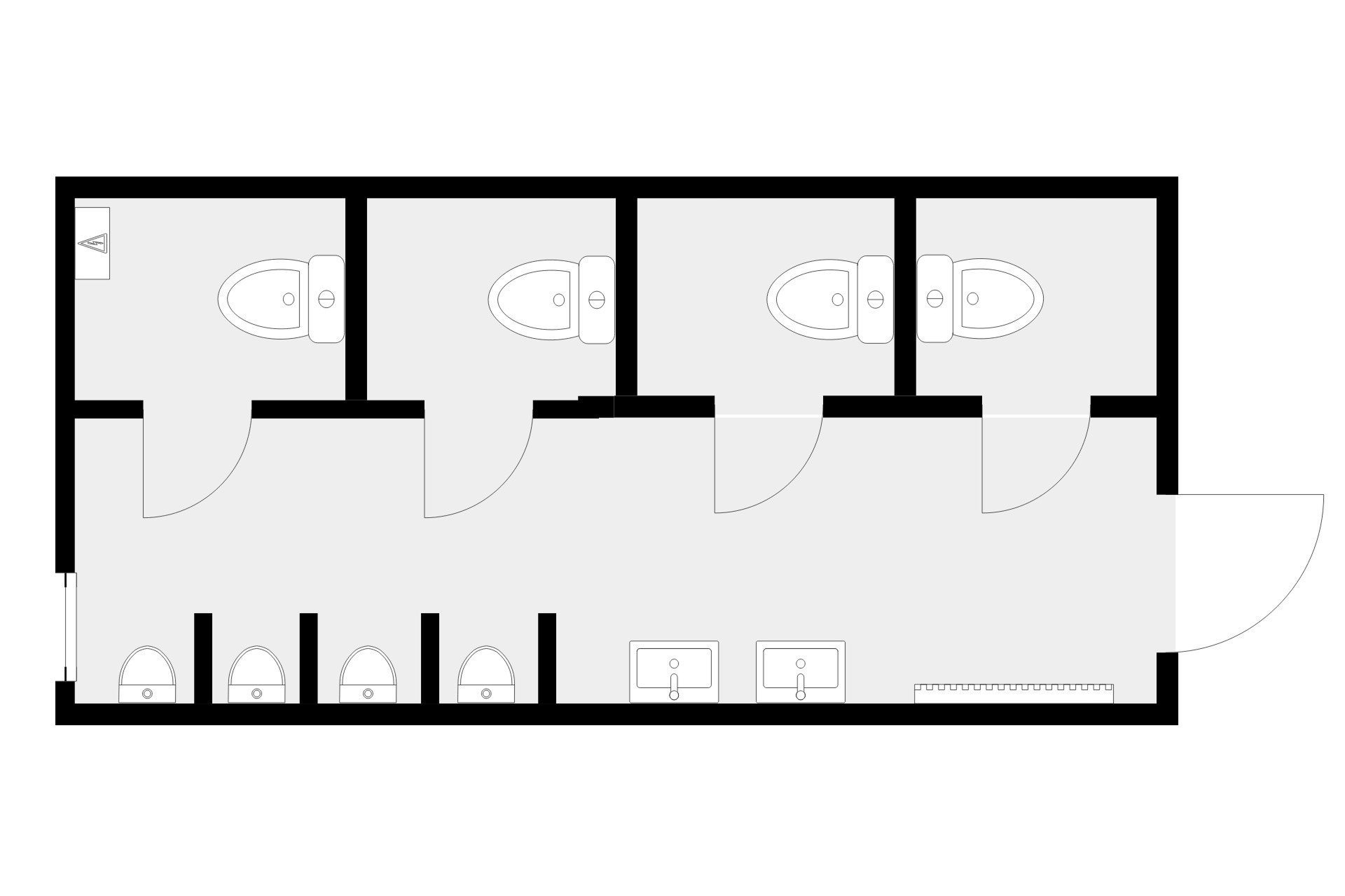 Container 6 m x 3m Basis MMS03