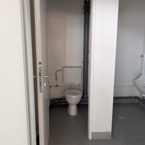 MM-Module Sanitärcontainer Fertigungshalle